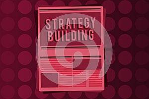 Word writing text Strategy Building. Business concept for Leveraging Buying and acquiring others platforms