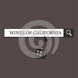 Word writing text Wines Of California. Business concept for Best Winemakers in the USA Export Quality Beverage