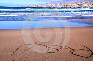 Word Written on the Sand