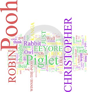 Wordcloud - Winnie the Pooh