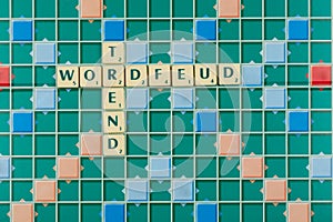 Wordfeud is the app version of scrabble