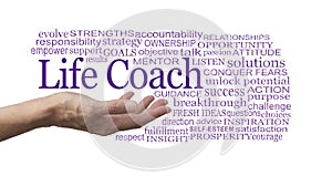 Words associated with Life Coaching