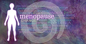 Las palabras asociado menopausia 