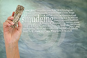 Words associated with Sage Stick Smudging