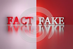 Words - Fact and fake