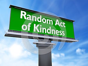 Random act of kindness