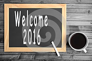 The words Welcome 2016