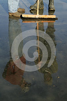 Work Boots and Reflections