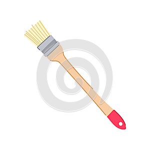 work brush paint tool cartoon vector illustration