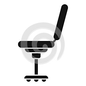 Work chair icon simple vector. Office sit