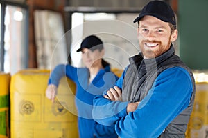 work composed mineral wool insulation in floor