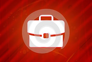 Work experience icon isolated on abstract red gradient magnificence background