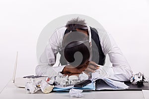 Work fatigue photo