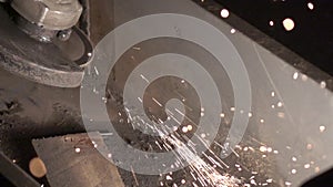 Work grinding wheel.