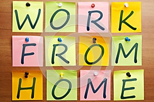 Work from home ad