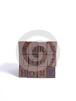 Work from home words stack