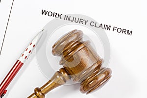 Work Injury Claim Form