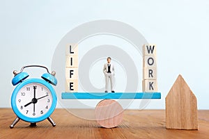 Work and life - finding the right balanace concept