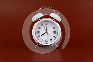 work in daily life Photo of a modern clock in a high quality photo studio