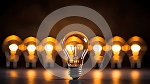 work light bulb team