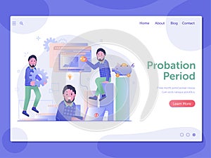 Work Management Probation Period Web Page Banner photo