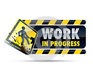 Work in Progress Sign