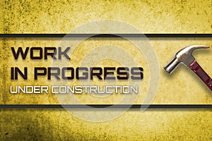 Work in progress under construction website