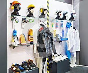 Work protective clothing for industry in store