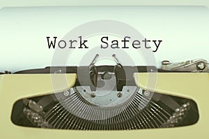 Work Safety