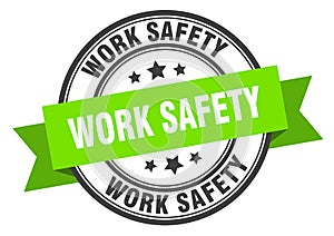 work safety label