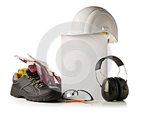 Work safety and protection equipment - protective shoes, safety