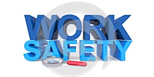 Work safety on white