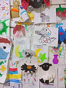 The work of school children at the playgroup level