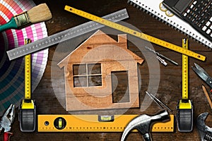 Work Tools and Model House - Home Improvement