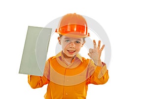 Worker child with notched