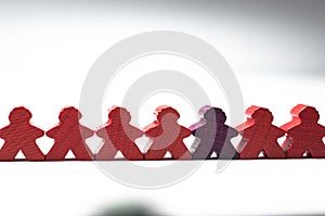 This worker employee is very different deviant from other employees