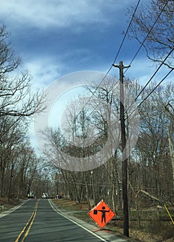 Worker, Flagger Ahead