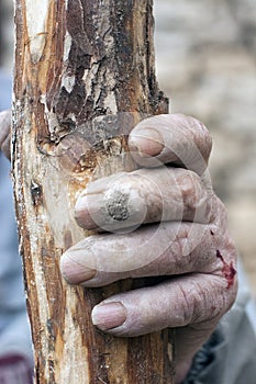 Worker hand