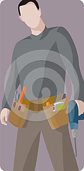 Worker illustration series