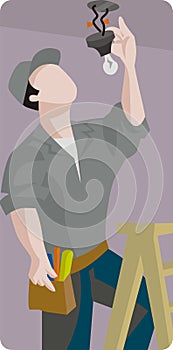 Worker illustration series