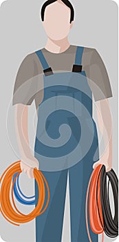 Worker illustration series