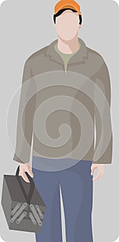 Worker illustration series