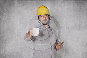 Worker proposes coffee