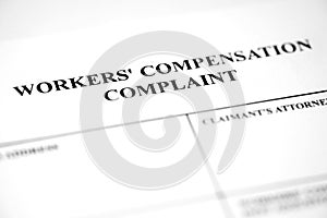 Worker`s Compensation Complaint Form
