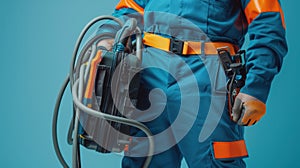 The Worker with Tools.AI generated image