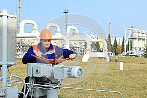 Worker turns bypass valve