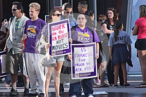 Workers Protesting