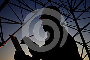 The workers of the pylon