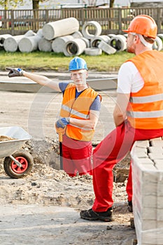 Workers resting during worktime