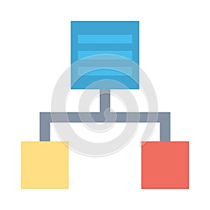 Workflow  Flat Vector icon isolated Graphic .Style in EPS 10 simple flat Icon element business & office concept.